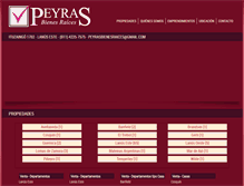 Tablet Screenshot of peyrasprop.com.ar